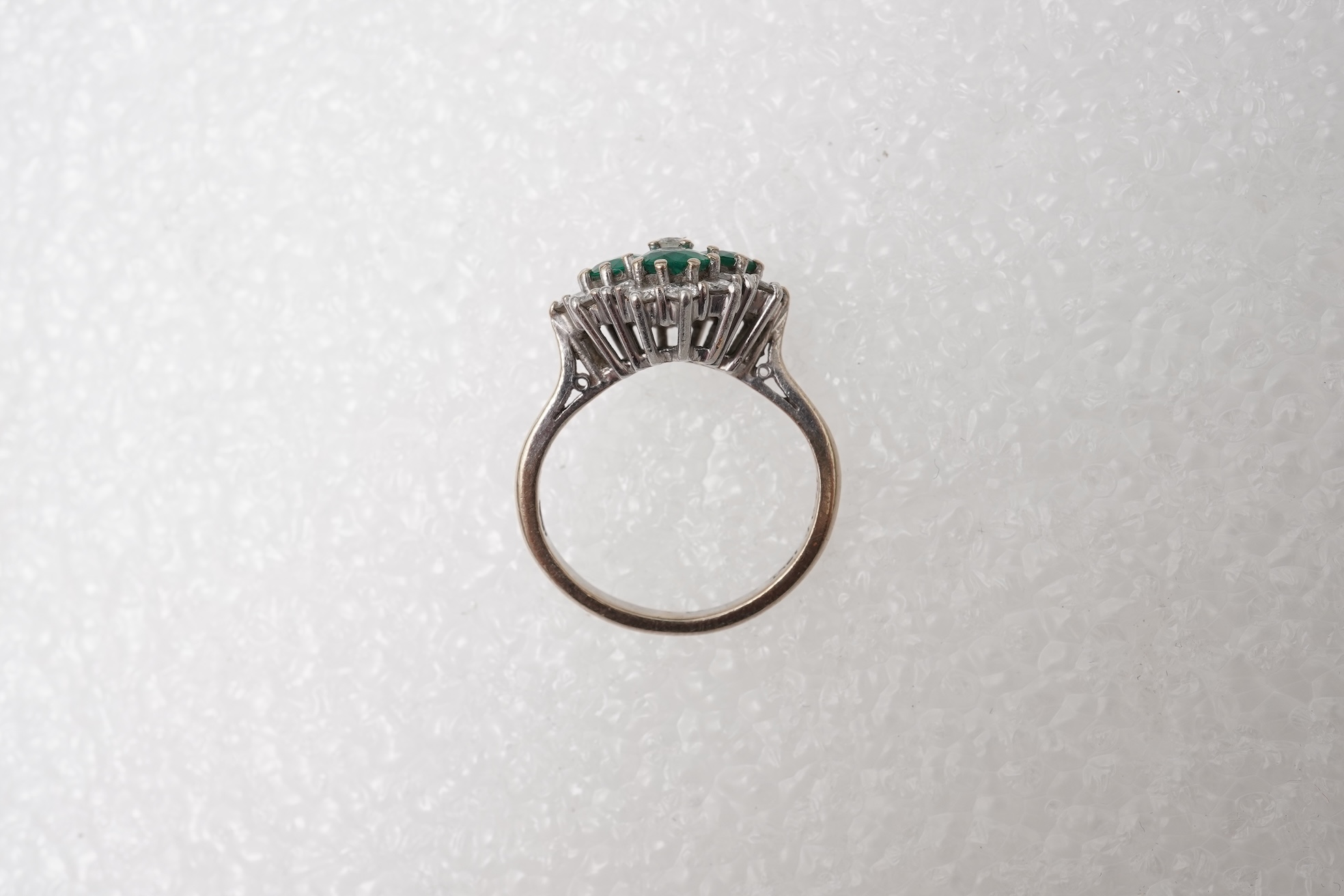 A fine Art Deco sapphire and diamond ring, circa 1920